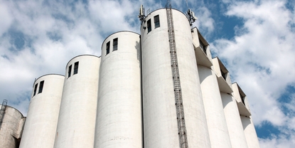 Photo of Silos for storage of bulk solids