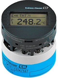 Product picture temperature transmitter TMT71 with TID10