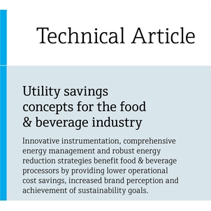 IO-Link technology remains crucial in the food an beverage industry